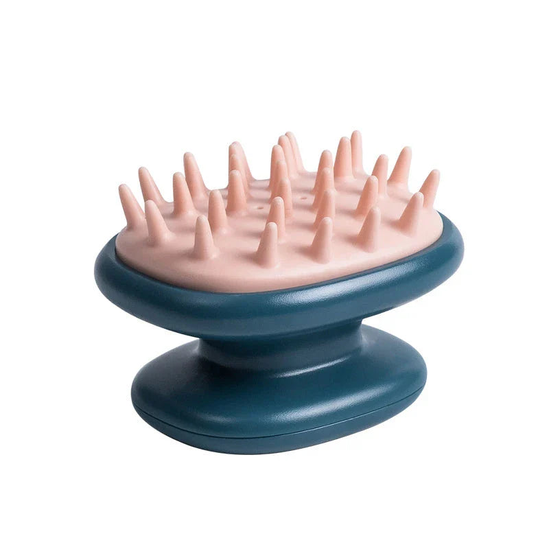 Silicone Scalp Massager Brush with Airbag Design for Gentle Exfoliation and Improved Blood Circulation