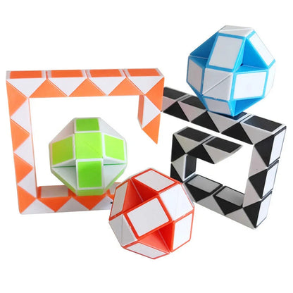 Children's Educational Magic Ruler Toy transforming into various shapes