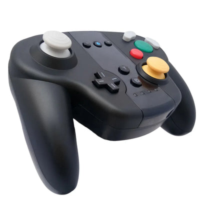 Black wireless Bluetooth gamepad for Nintendo Switch and PC with NFC function