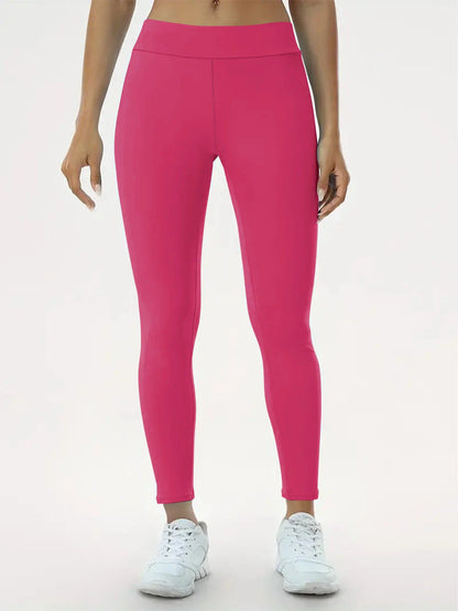 Women's high-waist yoga pants in various vibrant colors designed for comfort and style