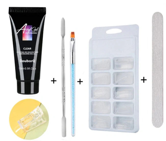 DIY Nail Polish Art Kit for creating professional manicures at home