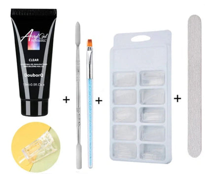 DIY Nail Polish Art Kit for creating professional manicures at home