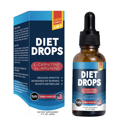 60ml ketone drops bottle for body shaping supplementation