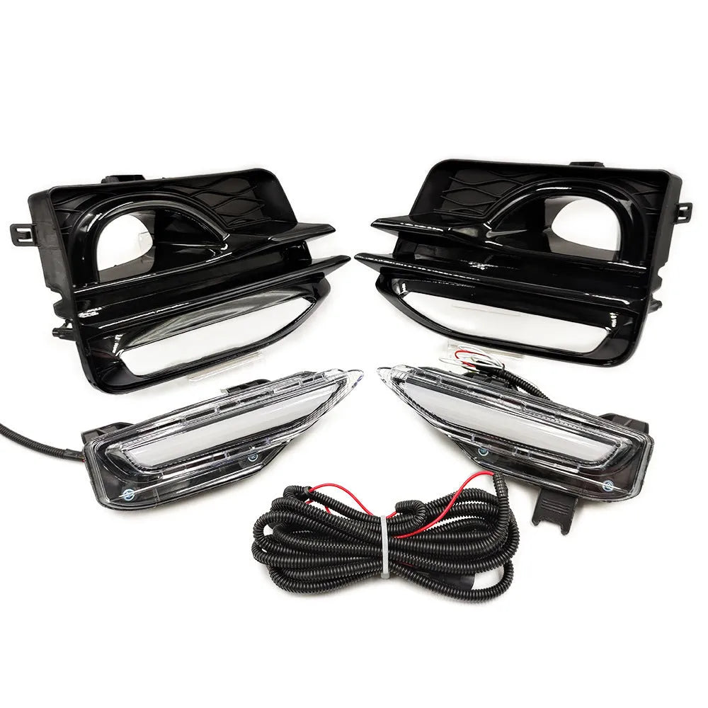 Infiniti Q50 Q70 front bumper LED daytime running lamp with turn signal function