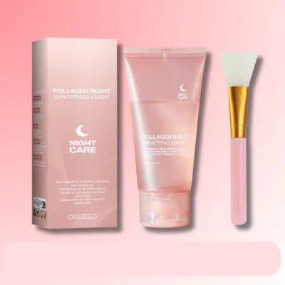 Collagen tearing mask beauty tools with four tablets containing 80mL serum total