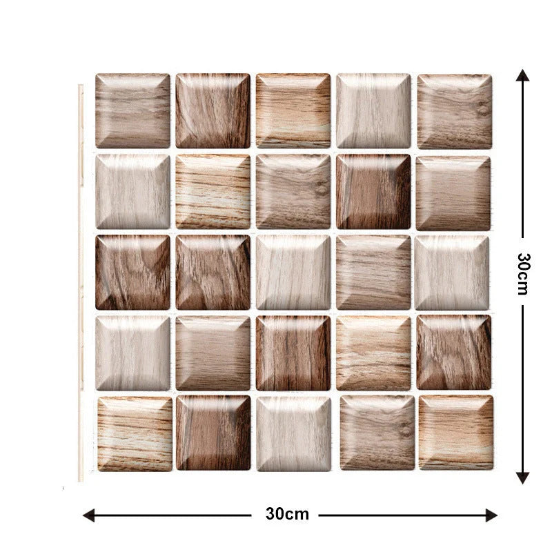 Moisture-proof brick wallpaper sticker for kitchen and bathroom walls
