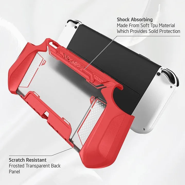 Switch OLED 2021 protective sleeve in TPU material with anti-slip texture