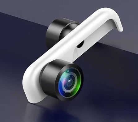 360-degree rotating panoramic camera lens attachment for compatible Apple iPhone models