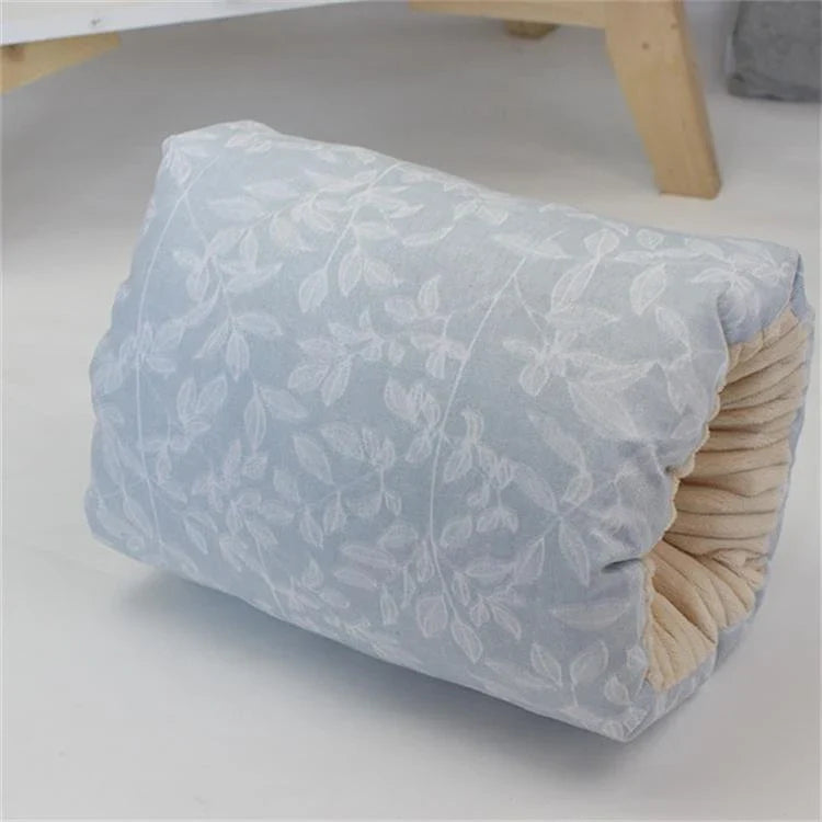 Adjustable nursing pillow with various color options, designed to provide comfort and support for breastfeeding mothers
