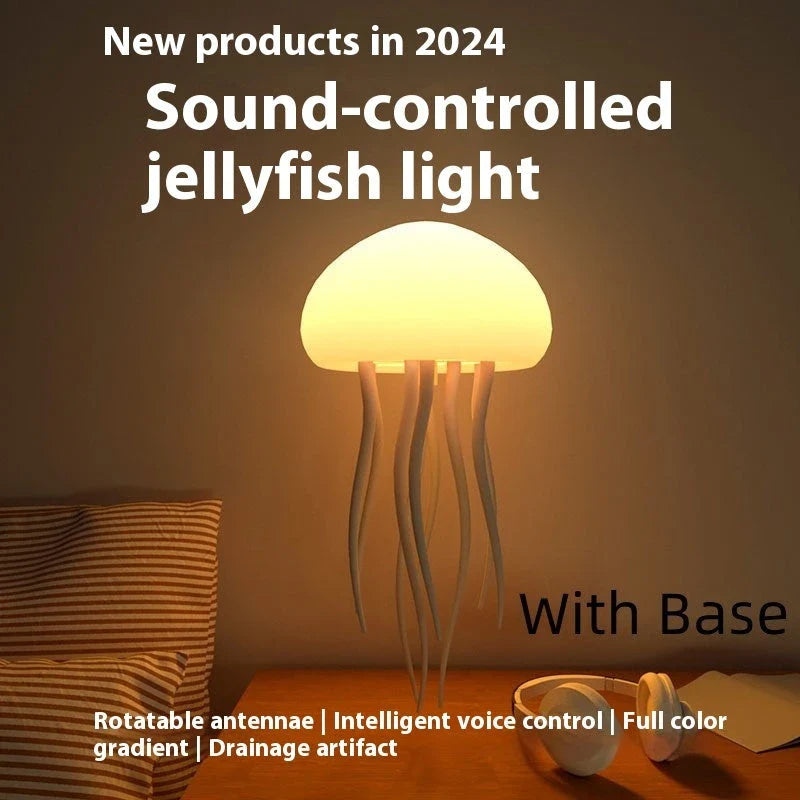 Captivating Jellyfish Lamp with Adjustable Tentacles and Mesmerizing Color-Changing Effects for Relaxation and Ambiance