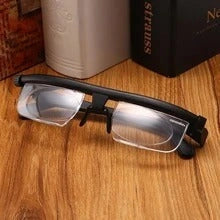 Adjustable Focus Sight Glasses with variable magnification and durable polycarbonate lenses