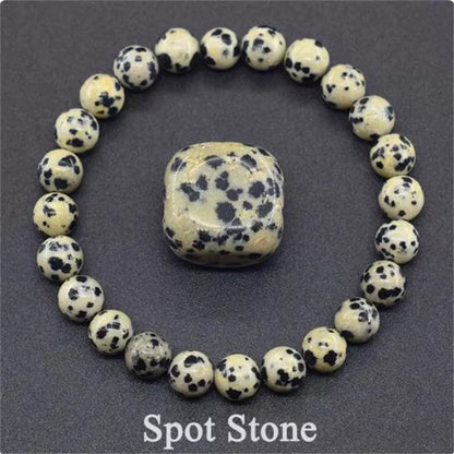 Natural stone tiger eye beaded bracelet for stress relief and yoga