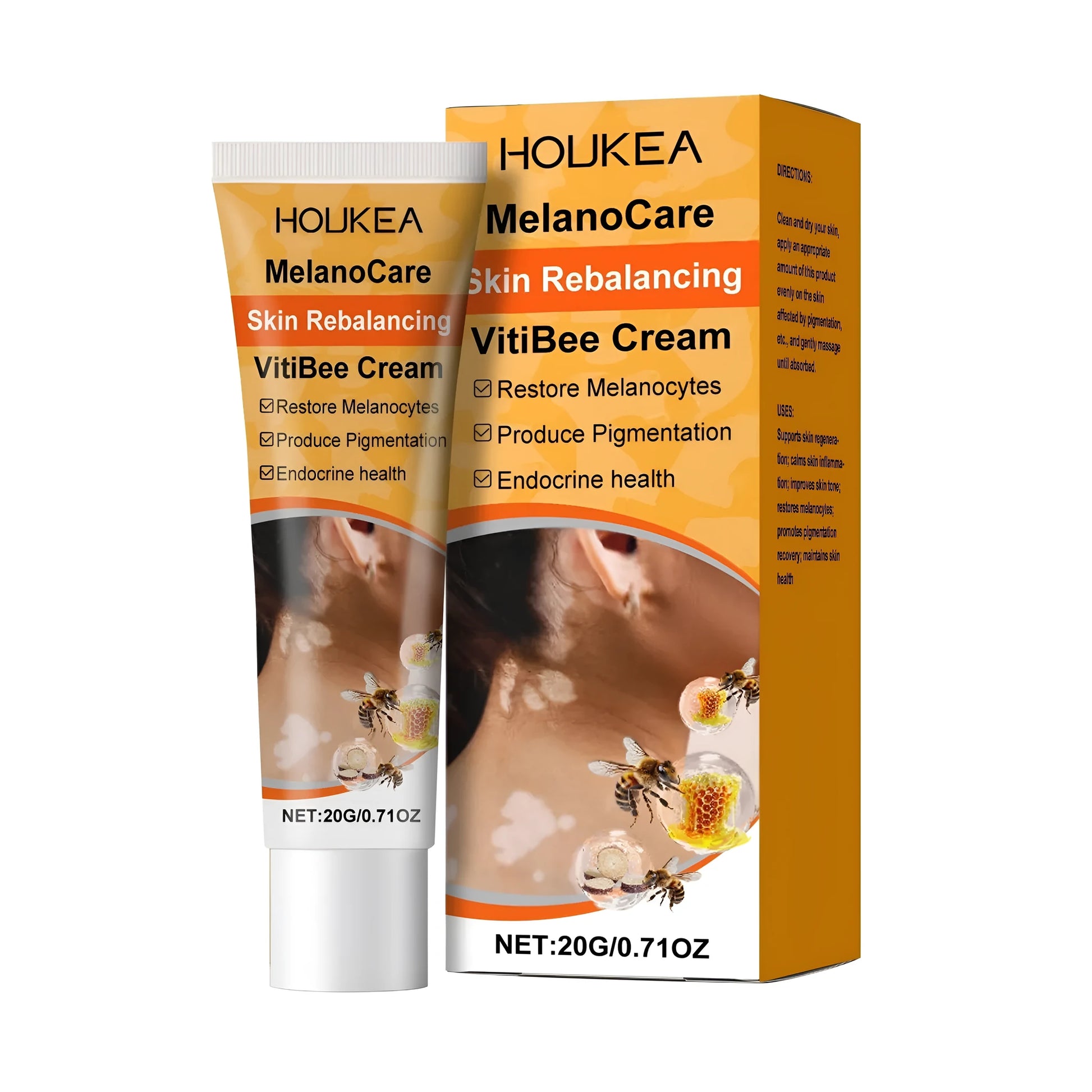 20g tube of skin repair balance cream with bee venom and mint leaf active ingredients.