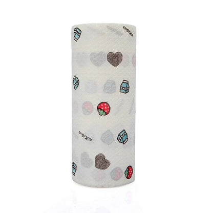 Disposable Non-Woven Rag with wood pulp and PP material for cleaning