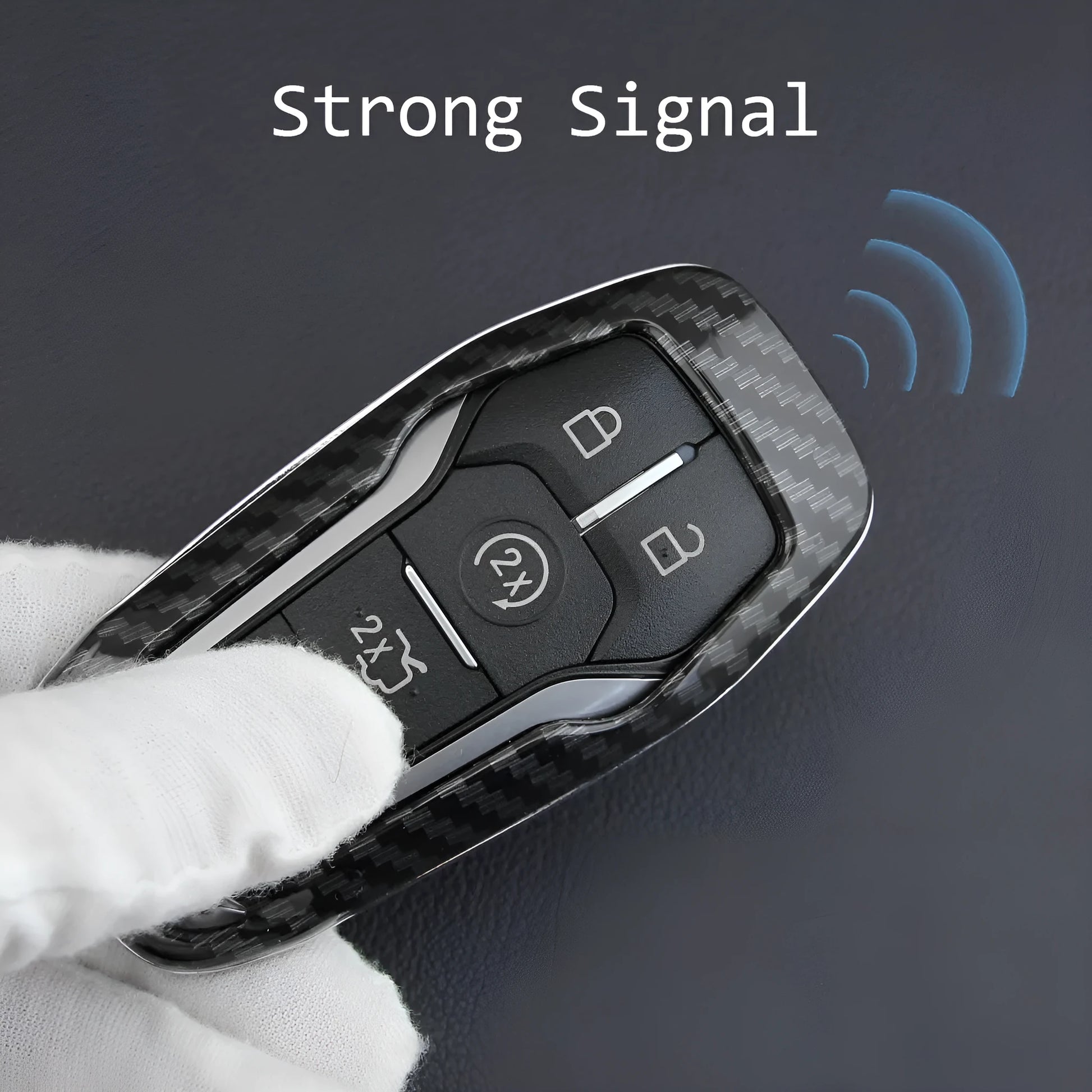 Plastic protective shell for car key remote control with single shell design