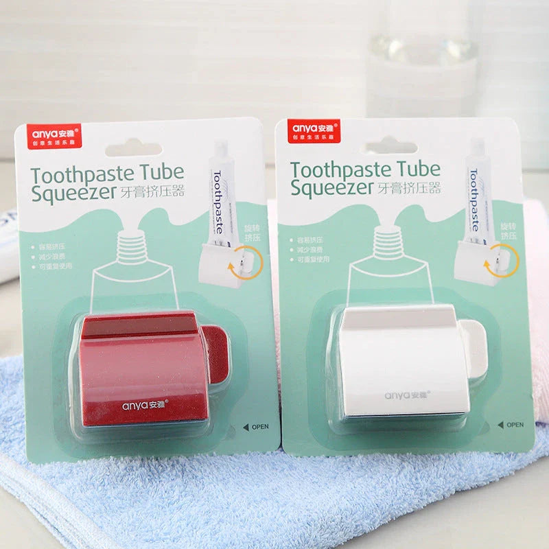 Toothpaste Squeezer - Effortlessly Dispense Your Dental and Grooming Essentials