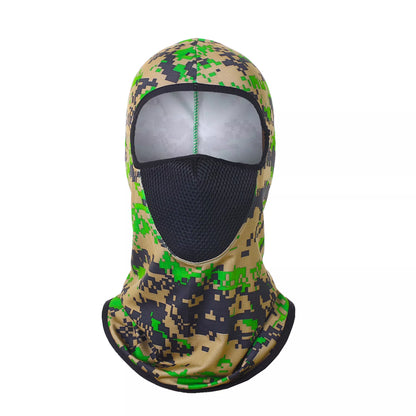 Lycra Soft Equipment Outdoor Windproof Sunscreen Hood in various colours