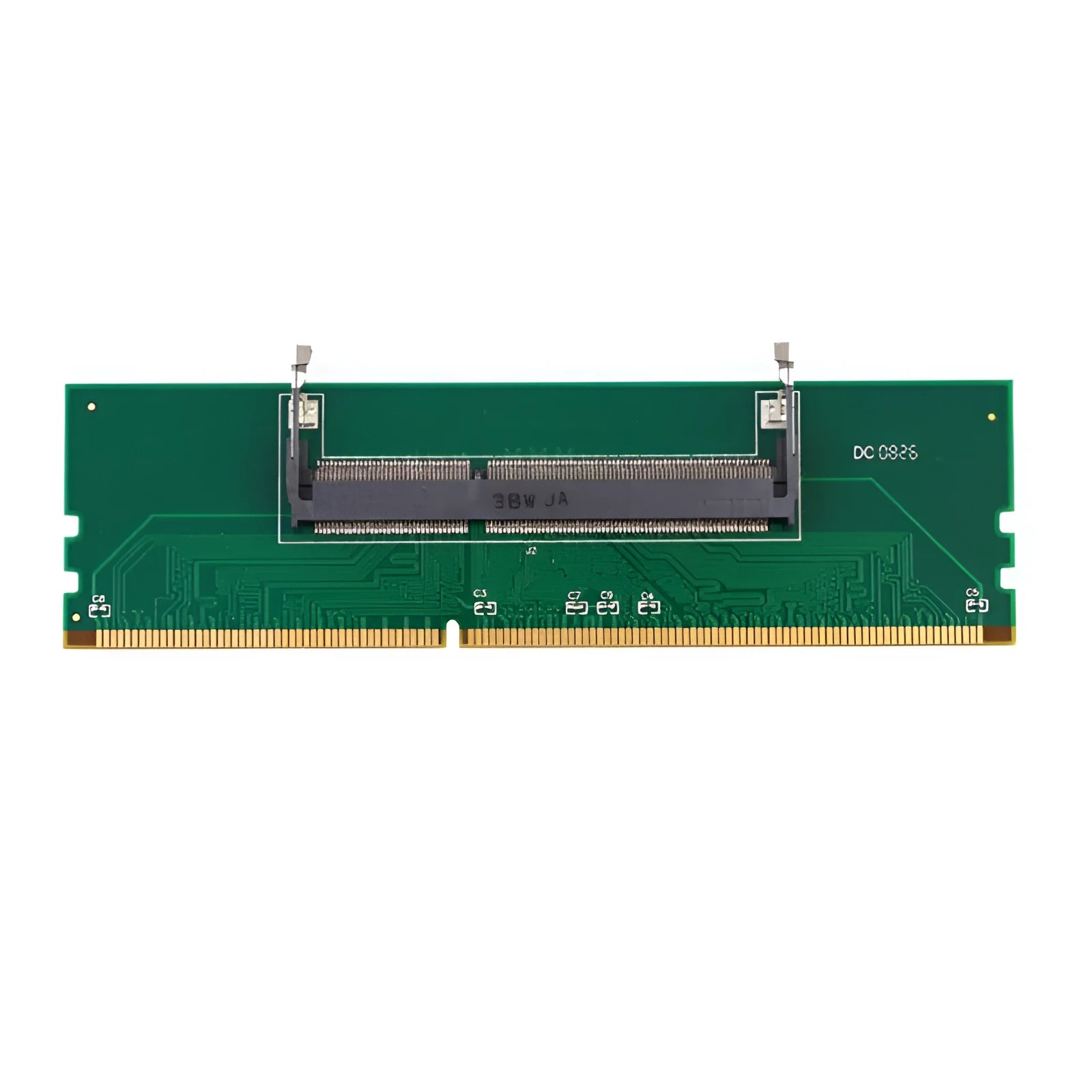 DDR4 laptop to desktop memory adapter card with electrostatic protection bag