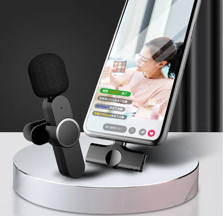 Premium Wireless Lavalier Microphone for Android Phones