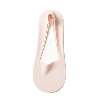 Stylish women's non-slip silicone socks in various colours for fashion and safety