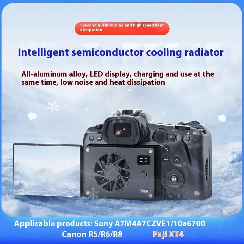 Smart cooling fan radiator with mute operation for computer PC components, aluminium alloy heatsink measuring 89mm by 52mm by 25.95mm in black colour for efficient heat dissipation