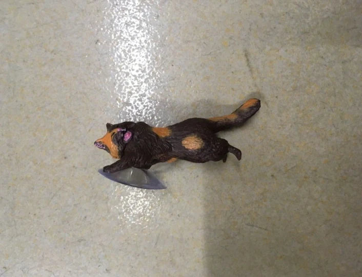 Cat reinforcement silicone mobile phone holder with 6cm suction cup