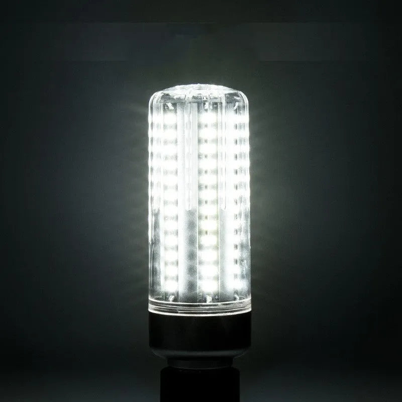 25W LED corn bulb with aluminium body and E27/E27 base in warm white or cool white colour temperature