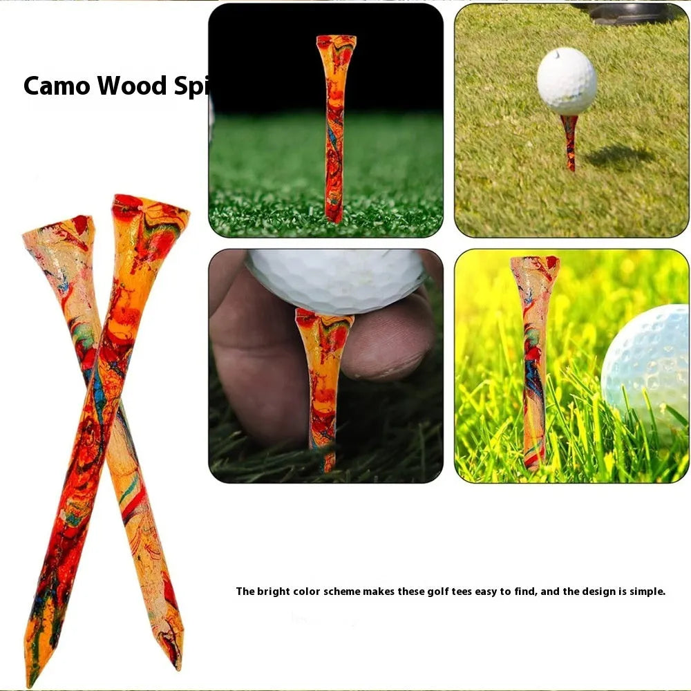Colourful plastic golf ball holder, 70mm diameter, in a pack of 50 pieces