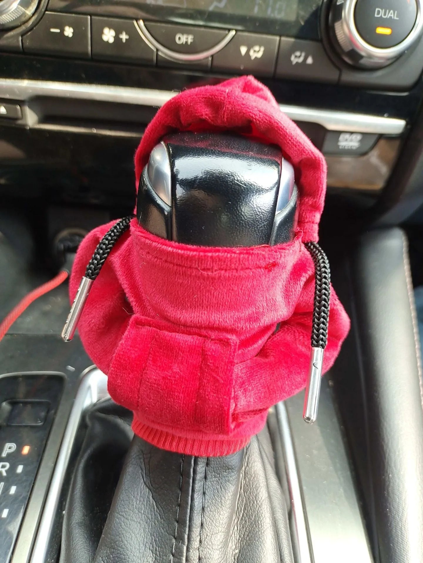 12cm pure cotton gear lever sweater decoration in six colours on a car gearstick
