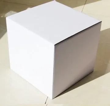 Square packaging box carton with 3mm thickness in multiple sizes and colours