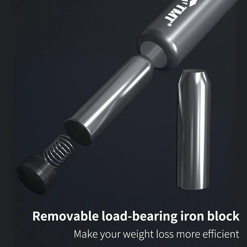 Adult Gravity Skipping Rope with heavy iron construction and ergonomic silicone handles