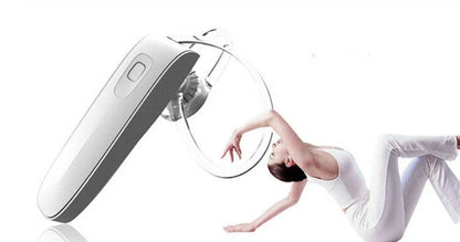 Compact Bluetooth Headset for Smartphones with Wireless Connectivity, Voice Control, and Extended Battery Life