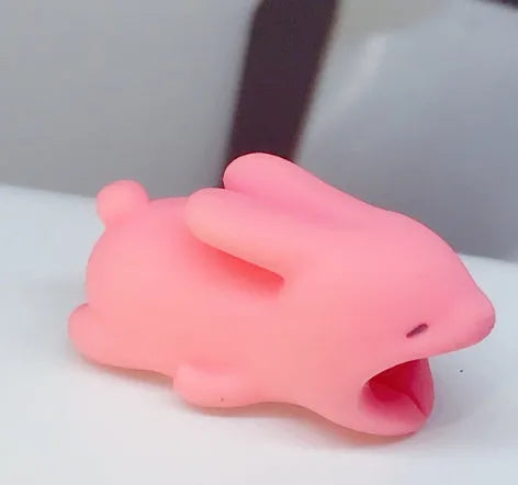 Animal-themed cable protector sleeve for Apple iPhone charging cables