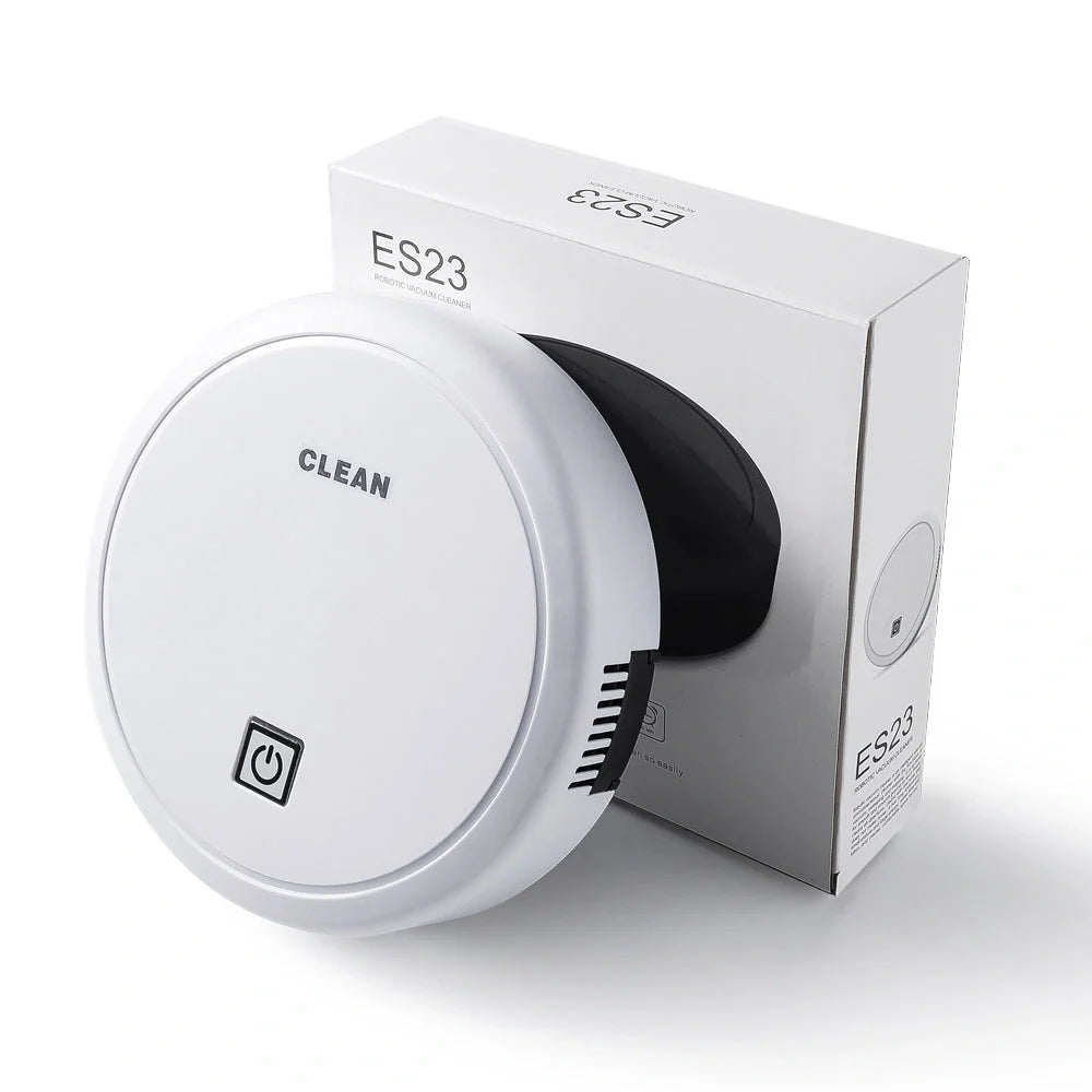 Compact 3-in-1 robot vacuum cleaner with smart navigation and 1800Pa suction
