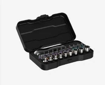 24-in-1 Ratchet Screwdriver Set with S2 alloy steel bits and ergonomic handle