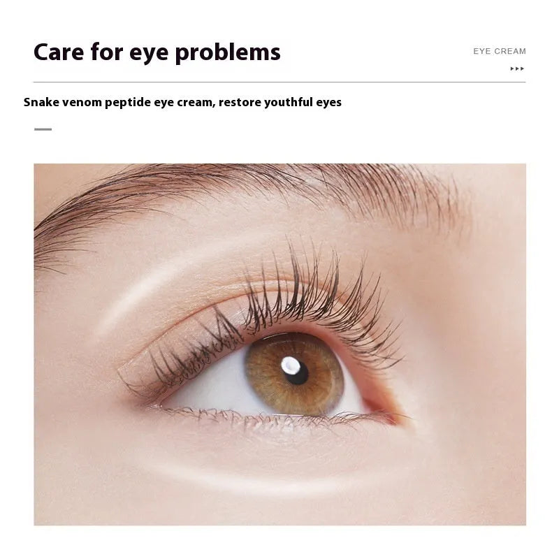 30g container of peptide firming eye cream for moisturising and improving dark circles.