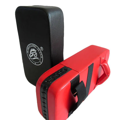 Square PU taekwondo foot target 40x20x10cm in red or black for martial arts training