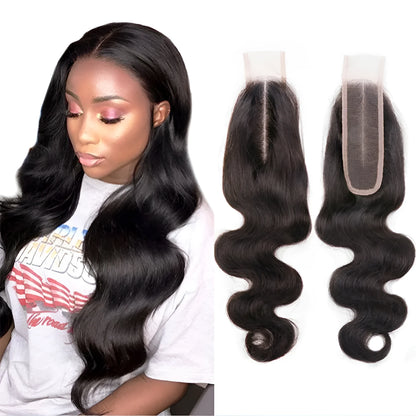 Natural colour straight human hair wig for women on a wig stand