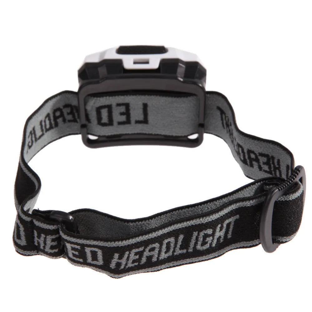Cat Eye 2 Generation waterproof headlamp with white and red LEDs in black, orange, purple, or white colours