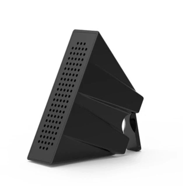 Compact phone amplifier stand in various colors for iPhones and Android devices