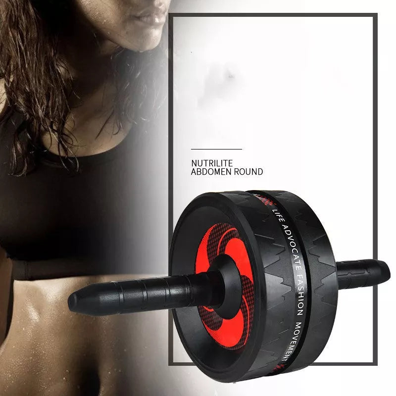 Exercise Fitness Wheel Set with abdominal wheel, yoga mat, and skipping rope for home workouts