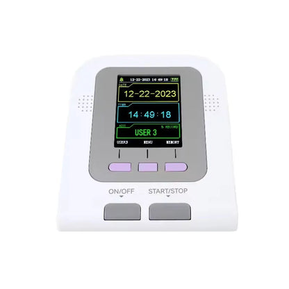 CONTEC08A veterinary digital blood pressure monitor with colour LCD display and cuff for animal measurement