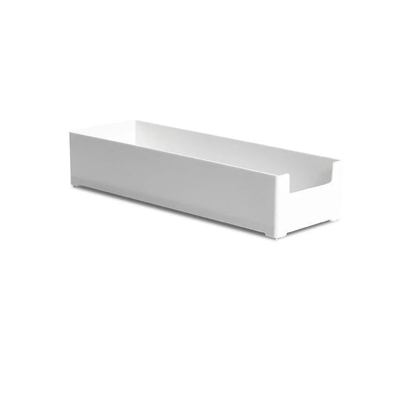 White ABS plastic combinable drawer sorting and finishing box for home organisation