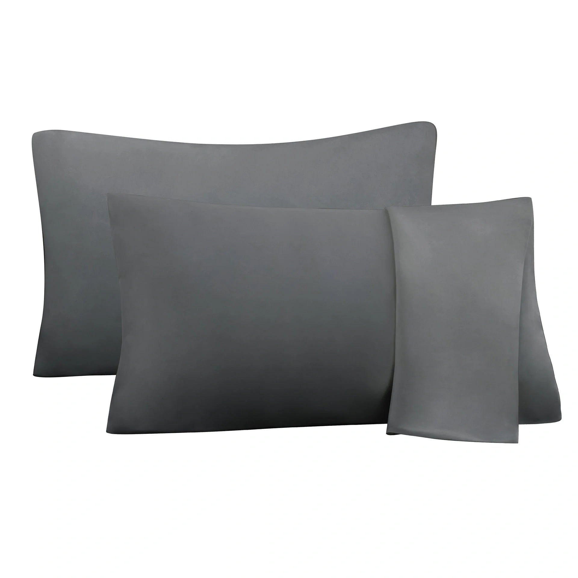 75D Satin Artificial Silk Pillowcase in various colours and sizes
