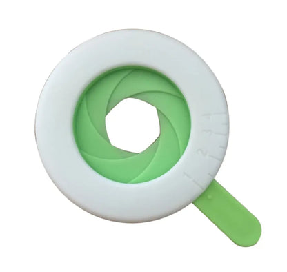 Plastic noodle thickness selector and pasta measuring kitchen tool 8x9x1cm