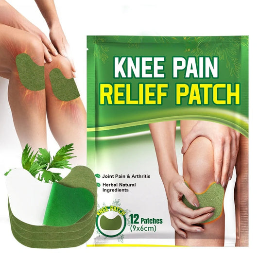 Herbal Self-Heating Knee Plaster for natural pain relief and joint care
