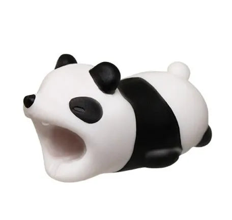 Animal-themed cable protector sleeve for Apple iPhone charging cables