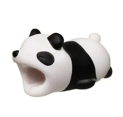 Animal-themed cable protector sleeve for Apple iPhone charging cables