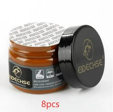 50ml leather repair cream colour restorer paste for car seats, sofas, shoes and wallets in multiple colours