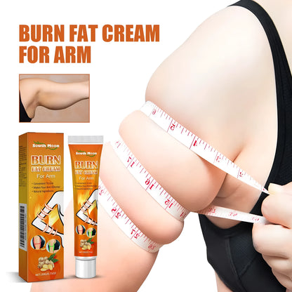 Body care cream tube with herbal ingredients measuring 12.5cm by 3cm